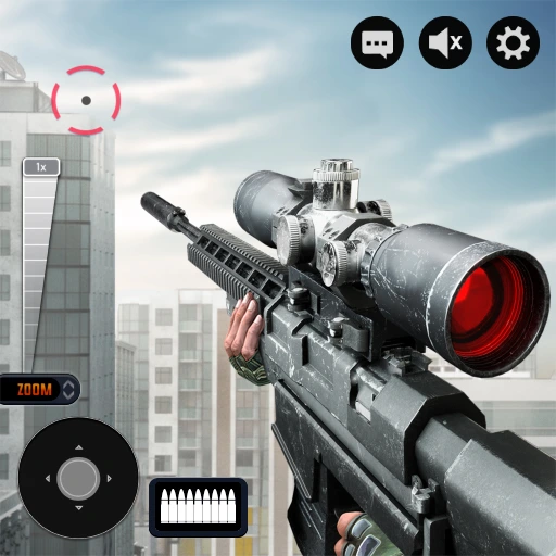 Sniper 3D APK icon https://happymodap.com/